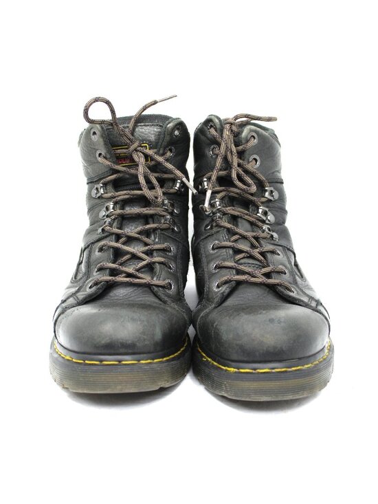 Dr. Martens Ironbridge Men\'s Black Leather IND ST Steel Toe Work Boots Size 11 main image 4